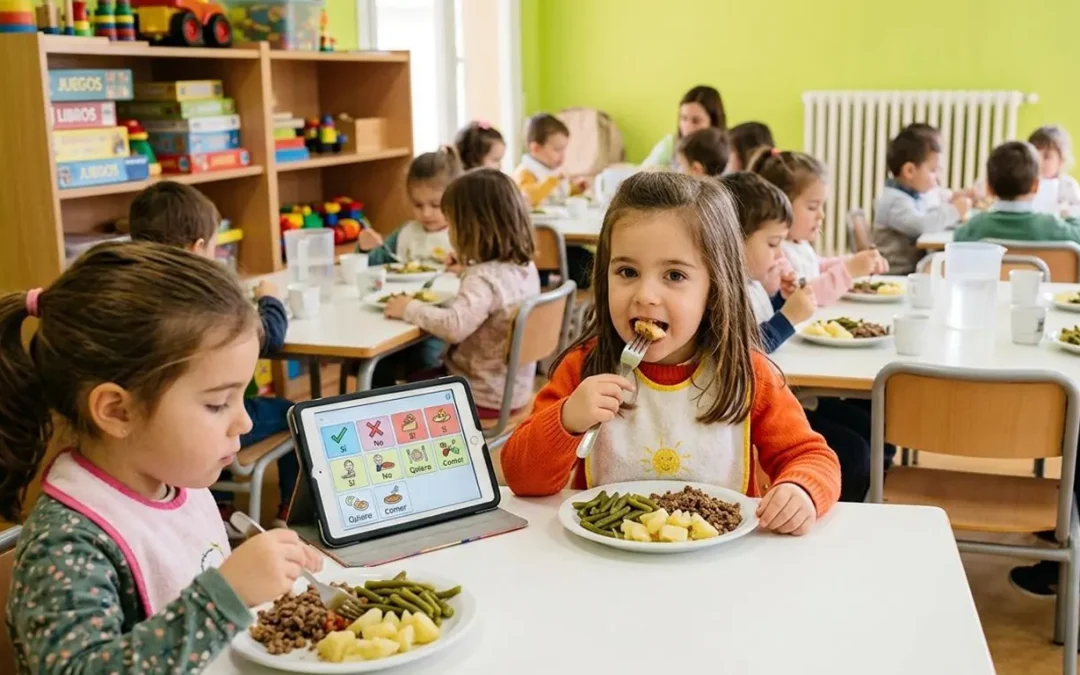 Hito en El Puerto: Llevamos sistemas de comunicación adaptados a todos los comedores escolares de la ciudad